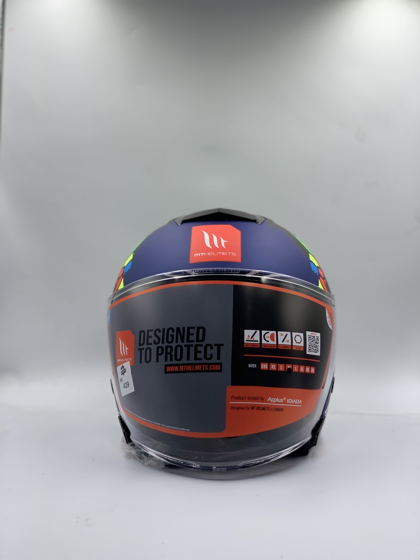 MT Helmet Thunder 3 SV Jet Moto3 A1 Matt Black (ECE CERTIFIED)